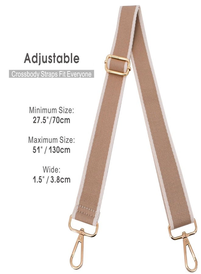 ROYGBCP Adjustable Purse Strap Bag Shoulder Strap Replacement Crossbody Canvas Bag Handbag Purses for Unisex thick crossbody strap replacement - Image 5